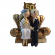 Figura 50 aniversario bodas de Oro